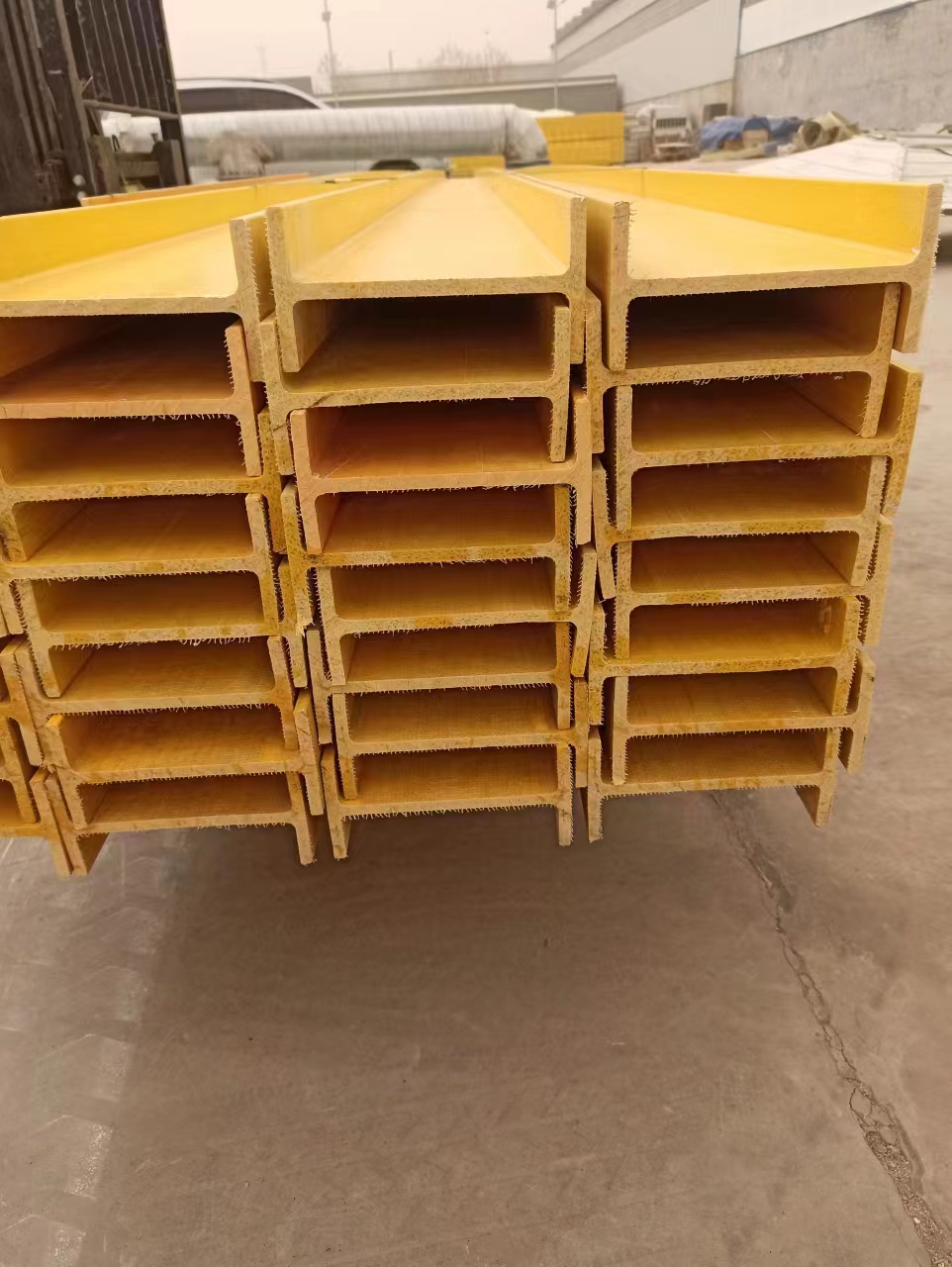 驰丰 150*75*6玻璃钢 拉挤型材工字钢 横梁高强度复合材料