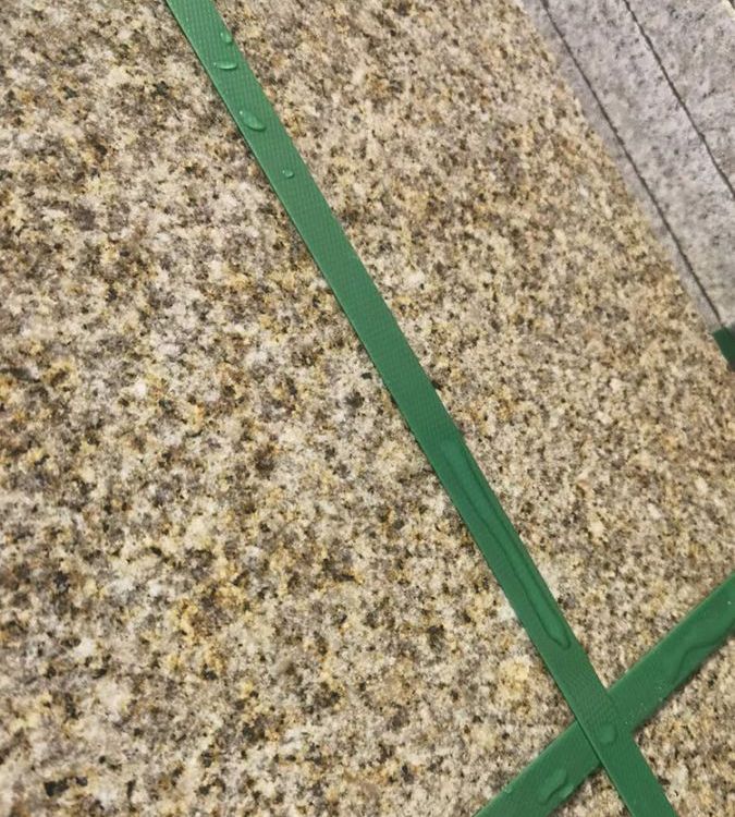 外墙干挂用黄锈石 自然面 光面 广场地铺 商业街 规格30*300*600