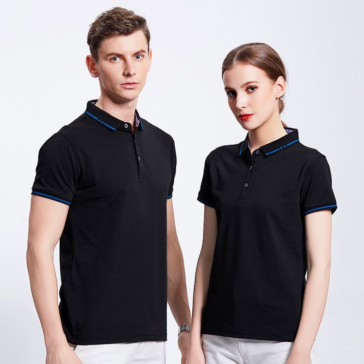 定制工作服印字logo定做翻领t恤订制企业团体短袖工衣刺绣POLO衫