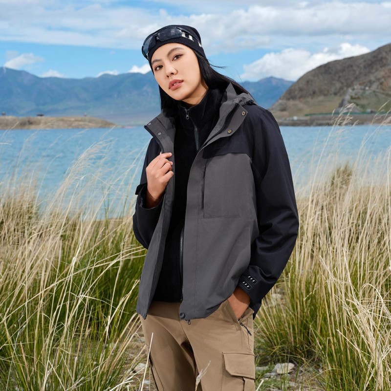 锦丹 中|山 定做三合一冲锋衣 工作服秋冬季团队服加厚工装 男女同款