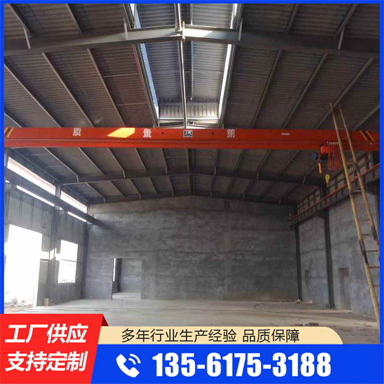 德力信 电动单梁行车 使用寿命长 室外车间仓库用 动力强劲