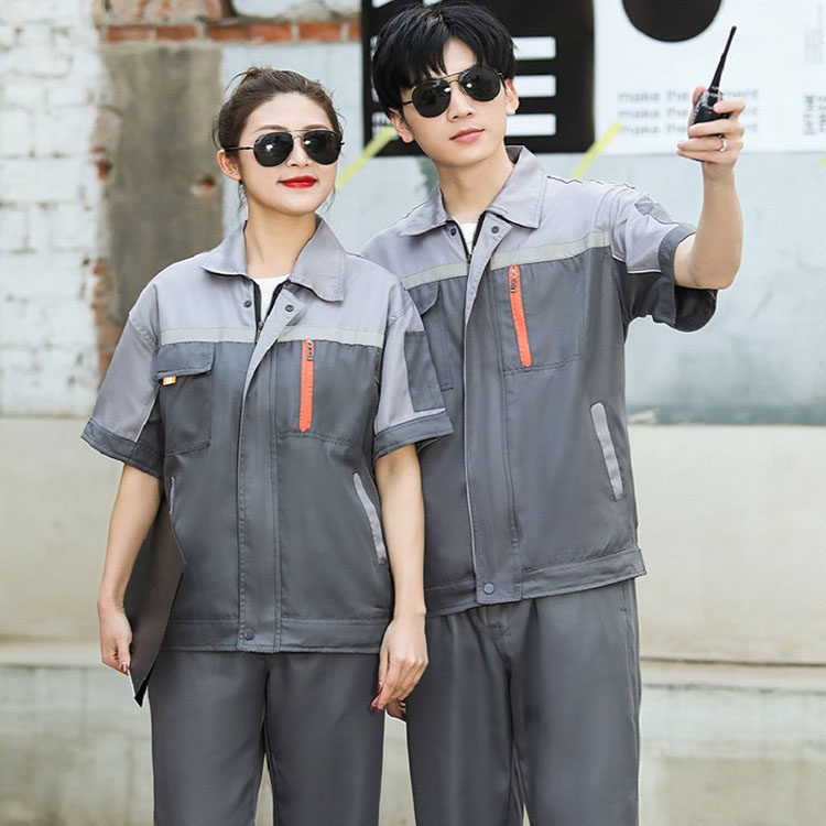 春秋工作服套装男耐磨工装厂服上衣汽修工程服建筑工地劳保服作业