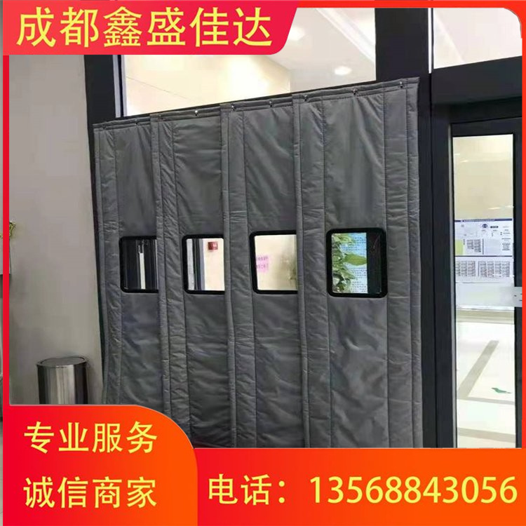 酒吧隔音棉磁吸折叠门帘 上门测量安装 可定制
