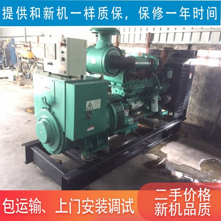 280千瓦康明斯二手柴油发电机组 九成新无维修记录 可满负荷测试