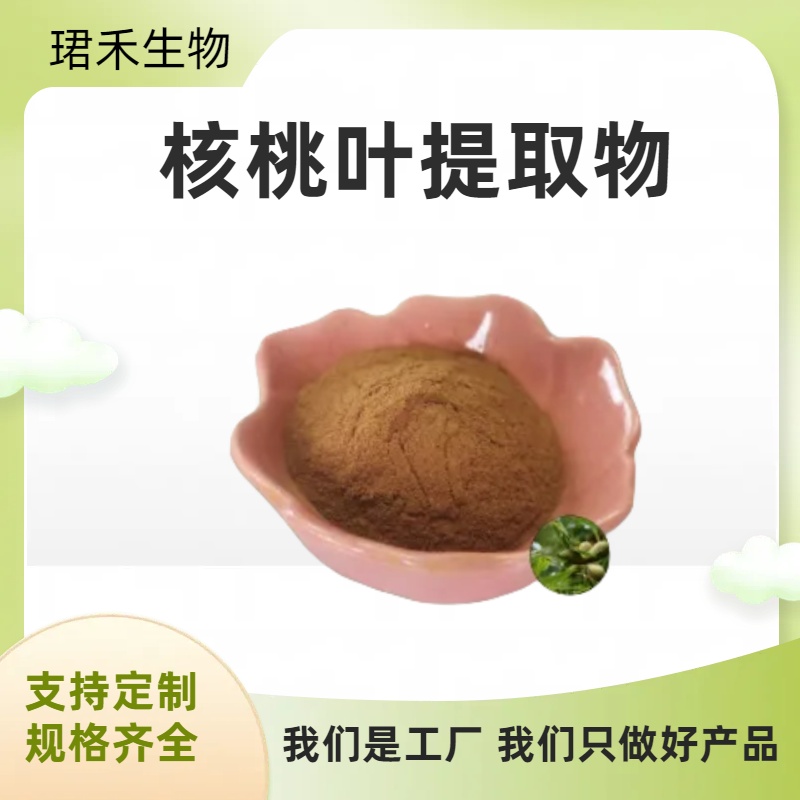 核桃叶提取物 水溶性胡桃叶粉 浓缩萃取粉 多规格可定制