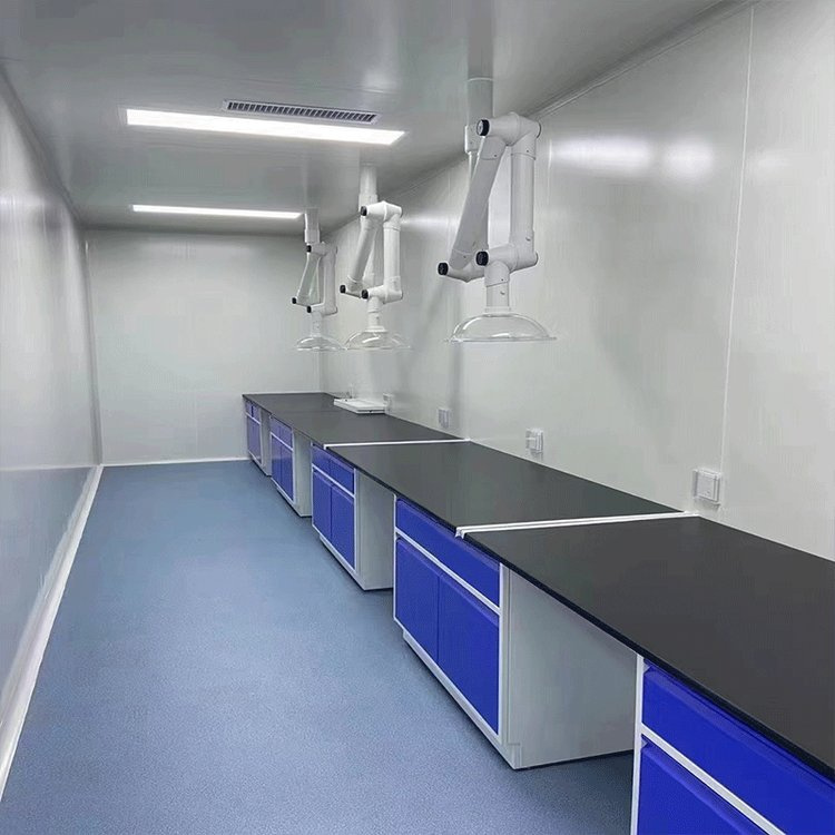 LUMI 全钢实验台实验室家具 耐酸碱理化板台面bench