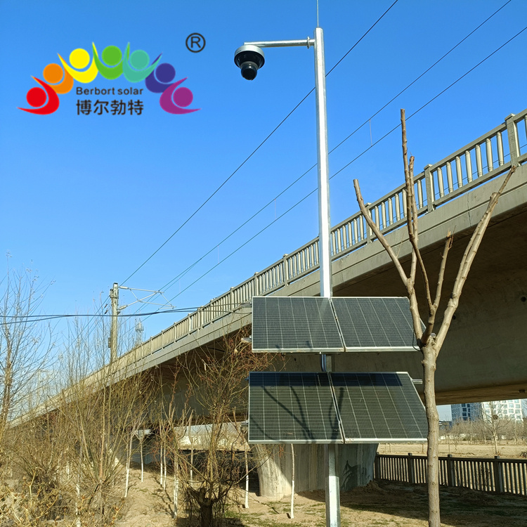 矿区无电区风光互补光伏发电系统 太阳能监控供电系统厂家博尔勃特