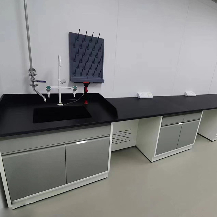 LUMI 全钢实验台中央边台 实验室家具化学室操作台