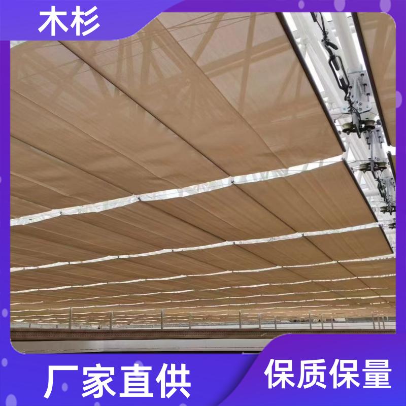 商用智能 电动天棚帘 专业承接 免费设计安装 木杉