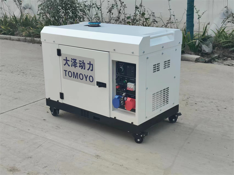 单缸5kw静音柴油发电机大泽动力TO6800ET-JM 小型便携式 多重保护