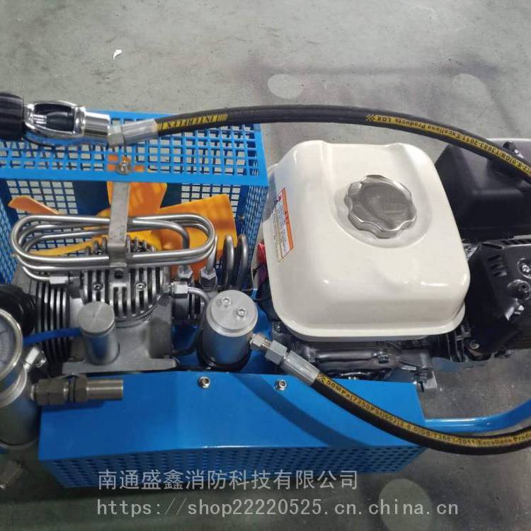 JGX100/ET 空气充气泵 汽油驱动100L潜水小型压缩机 空气呼吸器