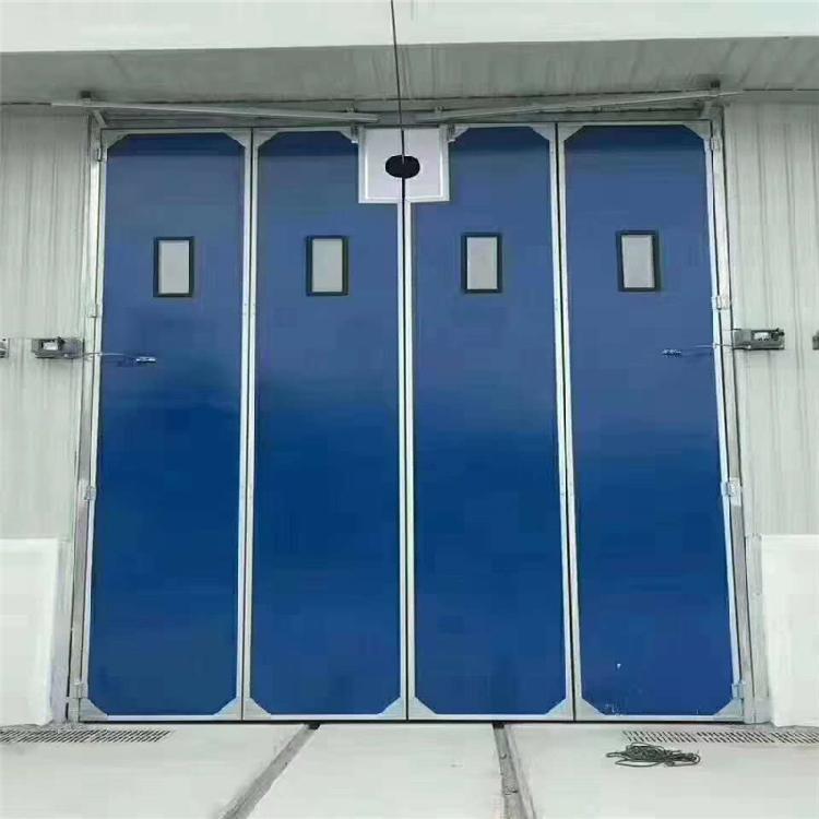 工业提升门 车间厂房滑升门 伺服电机控制 响应速度快运行平稳