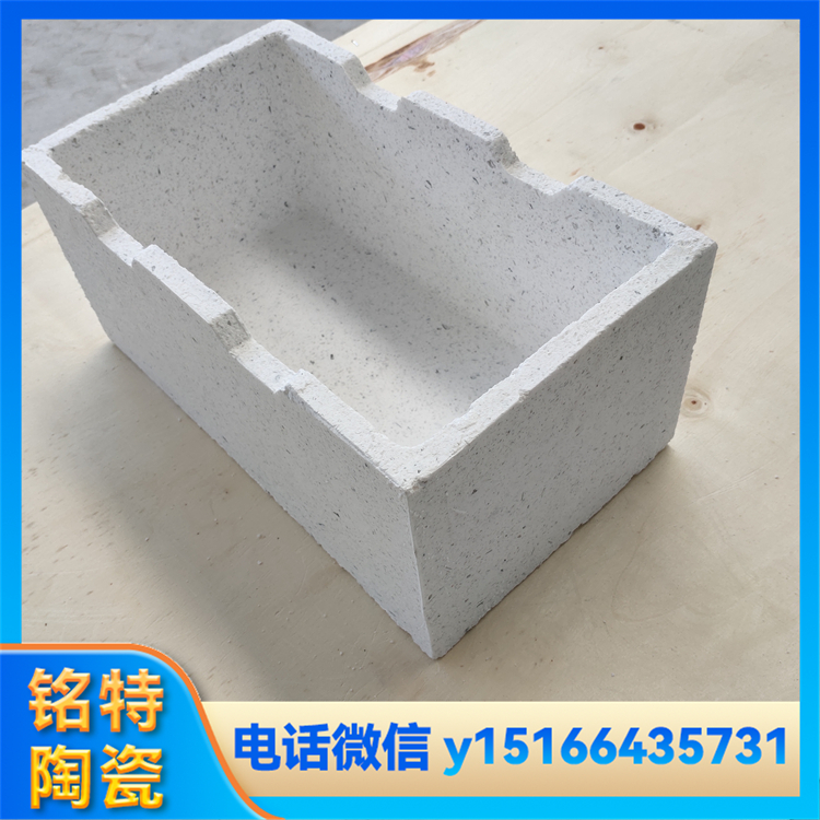 带盖刚玉莫来石坩埚 抗热震性好 厂家供应可定制 铭特陶瓷