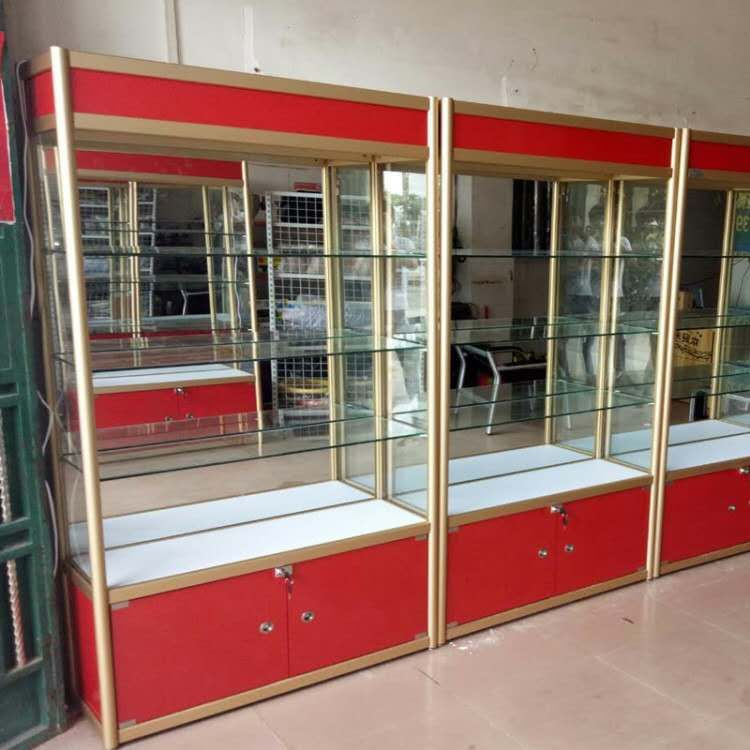 LUMI 简约现代玻璃手办展柜 玻璃门乐高模型展示陈列柜子