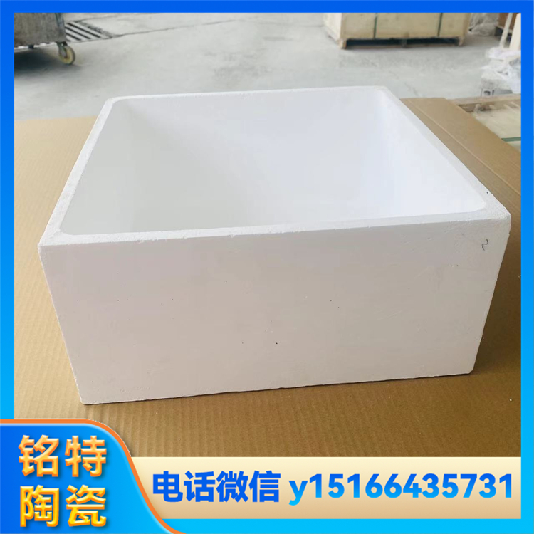 高纯石英匣钵 热膨胀系数低 纯白尺寸按需制作 铭特陶瓷