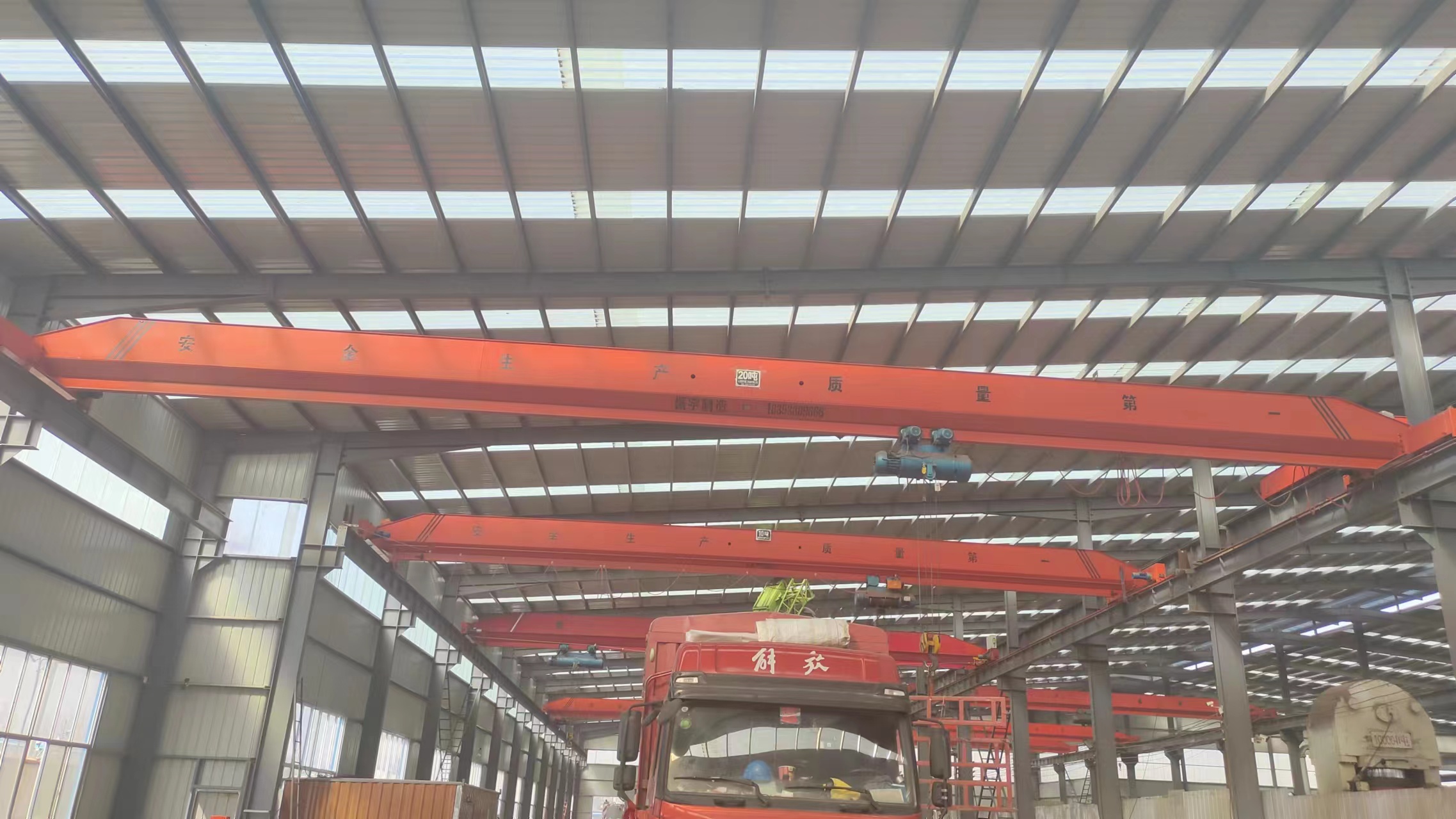 单梁行车 单梁航吊厂房仓库物料吊装 桥式天车遥控操作厂家定制