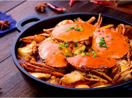 蟹后肉蟹煲