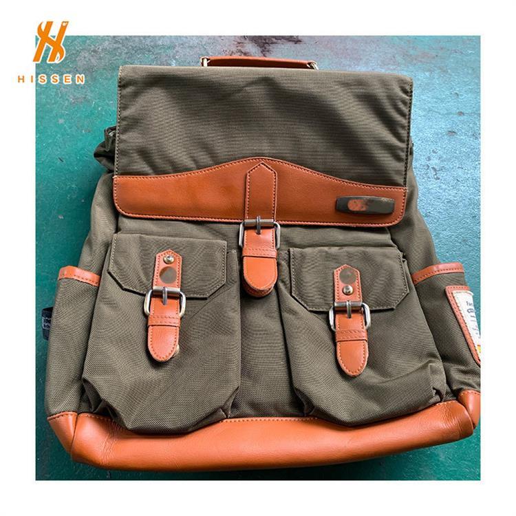 二手包二手双肩书包used shoulder school bags混合批发出口泰国