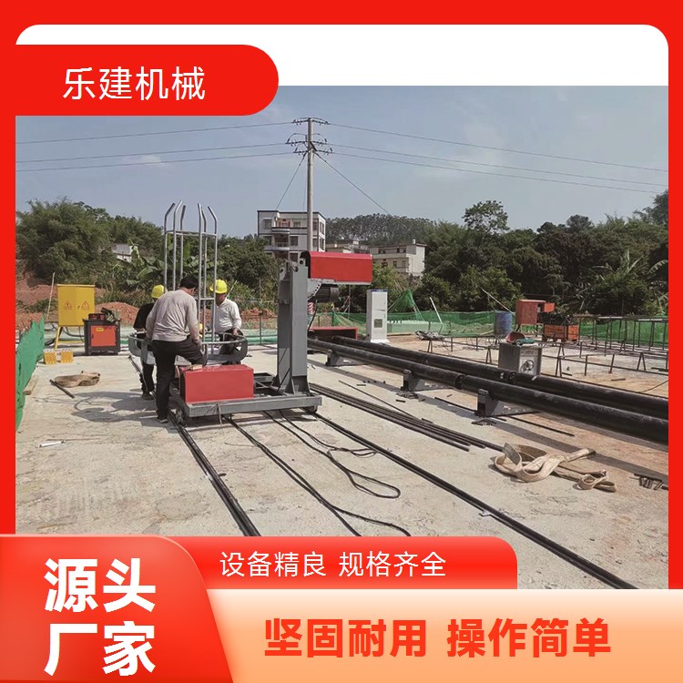 钢筋笼绕筋机 智能数控绕笼机 简易滚笼机视频