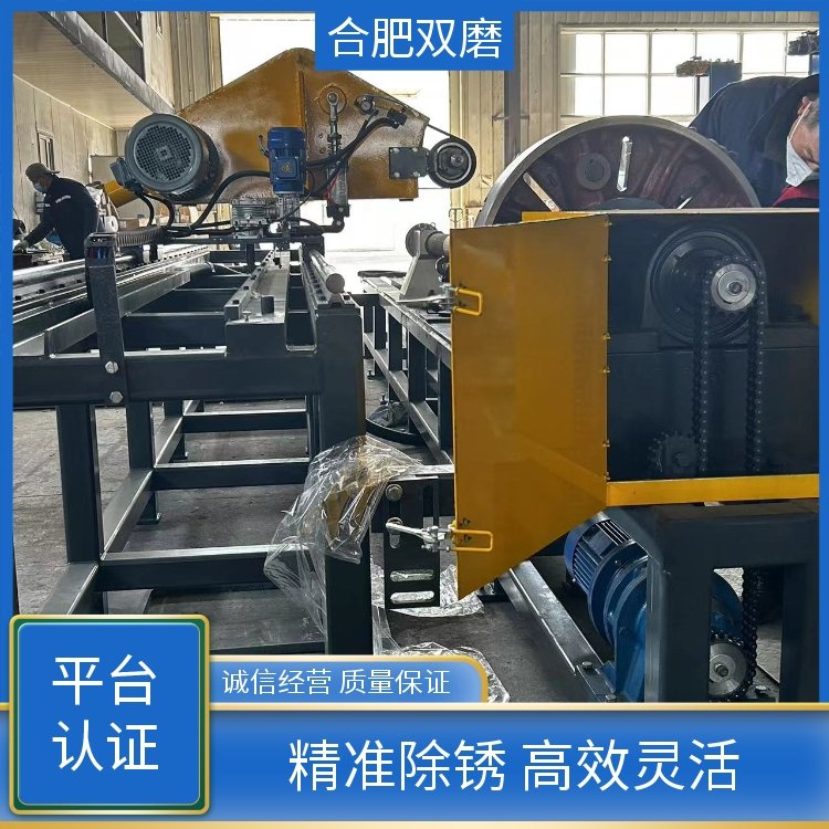 双磨 平台认证 小型自动圆管抛光机 规格齐全 品质可靠 精准除锈