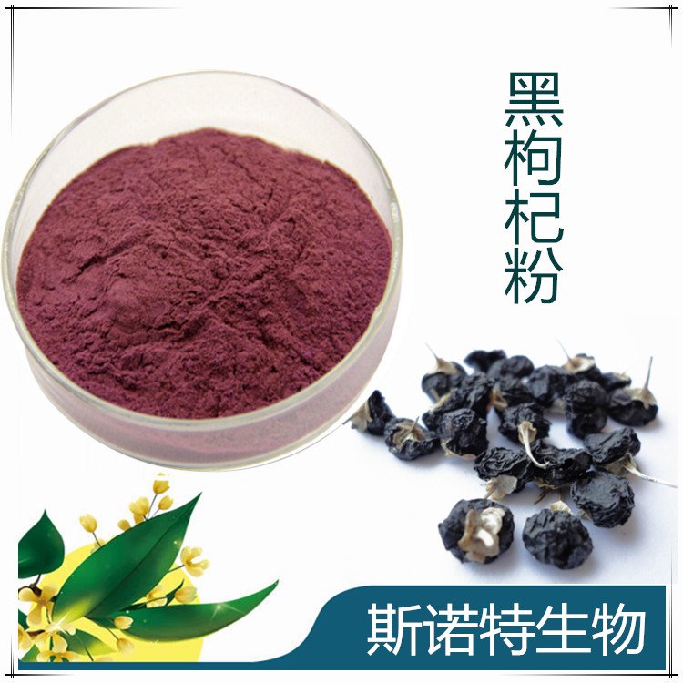 斯诺特 黑果枸杞粉 果蔬粉 新资源食品 水溶透亮 支持小样