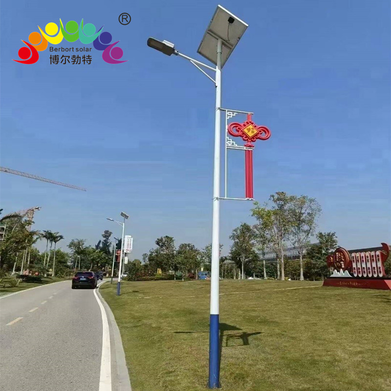 博尔勃特LED灯笼路灯杆乡村振兴道路照明一体化太阳能路灯