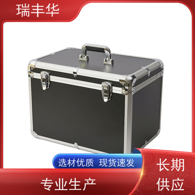 瑞丰华 防火阻燃 厂家支持批发 手提拉杆式 铝仪器设备箱