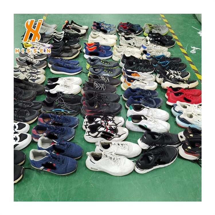 旧鞋子跨境专供used shoes二手品牌运动鞋批发出口巴林科威特