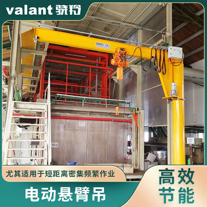 手动250kg小型移动式悬臂吊 手推270度旋转电动旋臂吊起重机