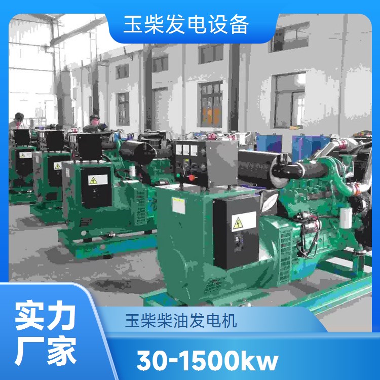 300kw柴油发电机 应急备用电源 高效稳定 玉柴厂家
