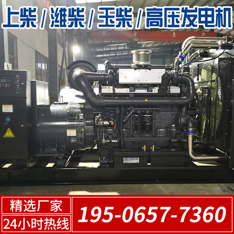 900千瓦上柴发电机组 三相电启动 超长质保期 定制化方案