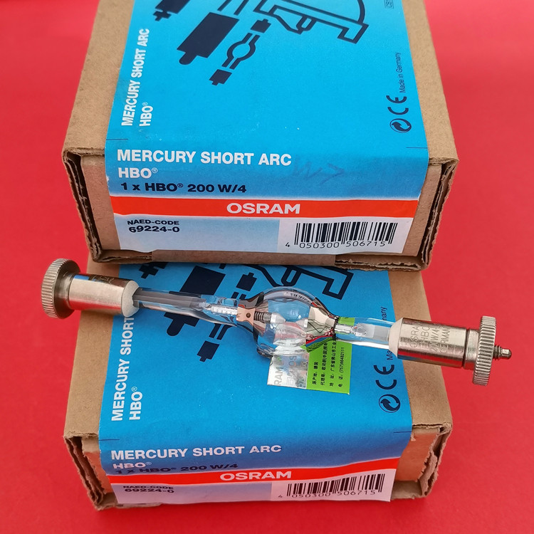 原装正品 欧司朗/osram HBO 200W/4 荧光显微镜汞灯