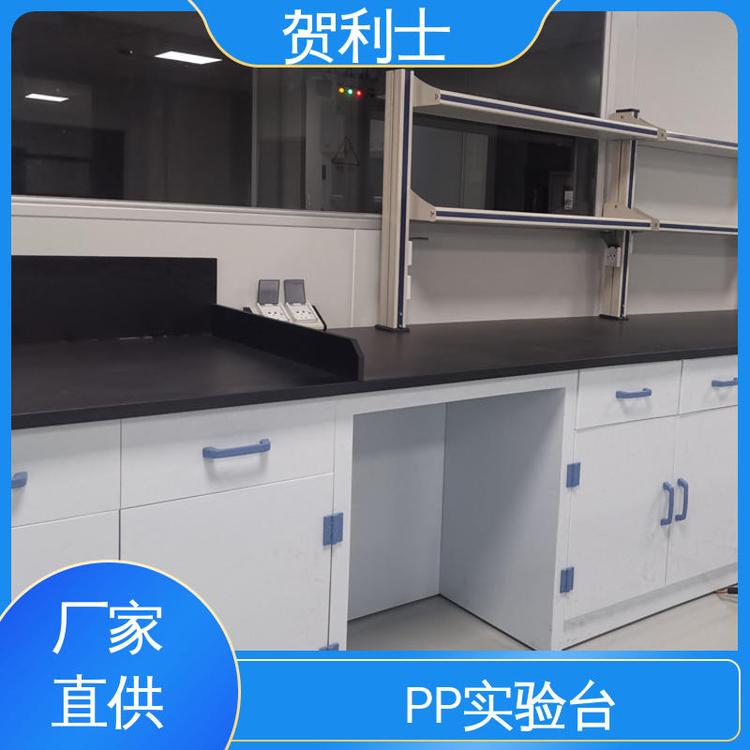 研发室工作台 PP实验台柜 适用于医疗卫生 支持按需定制 贺利士