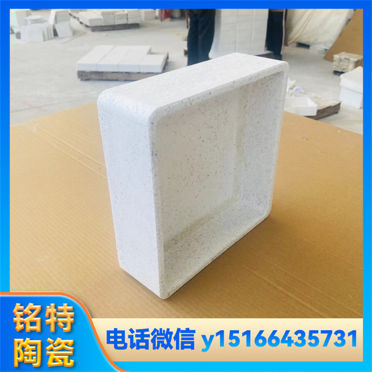 高纯度刚玉莫来石匣钵 耐高温 耐化学腐蚀 耐火容器定制 铭特陶瓷