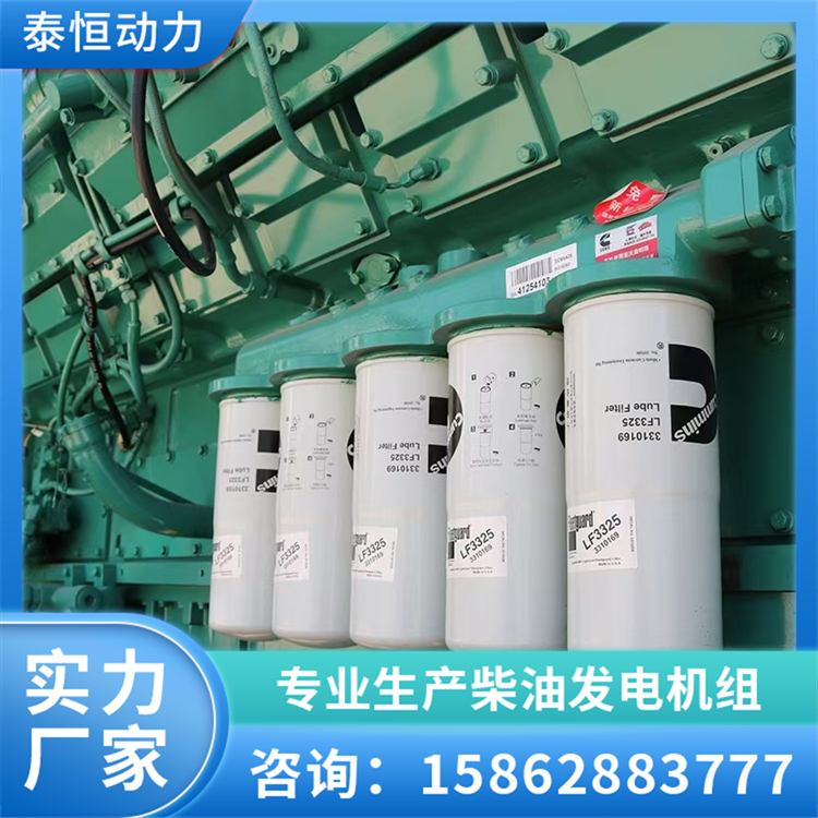 康明斯发电机组 建筑工地常用发电机 低噪音 支持定制 泰恒