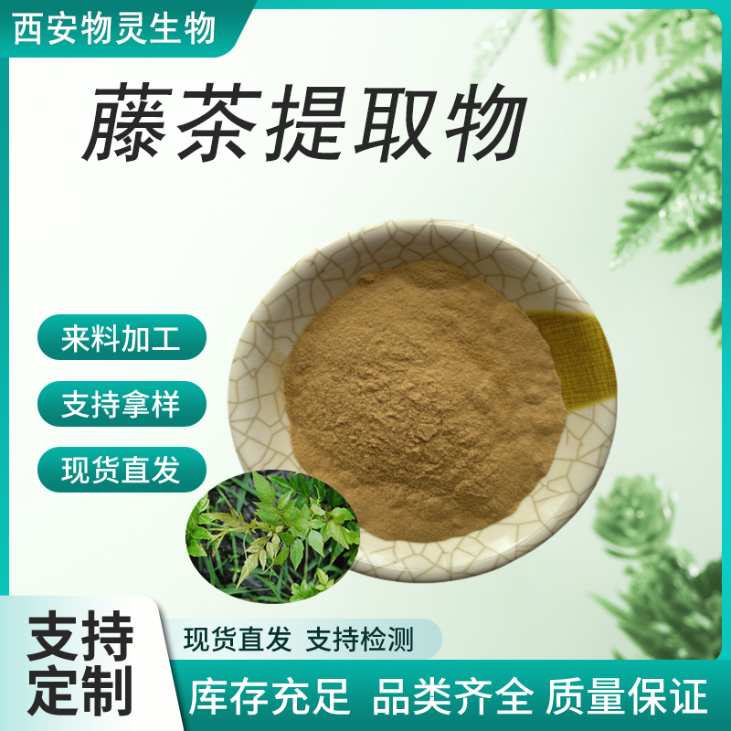 藤茶提取物 物灵 水溶藤茶粉 显齿蛇葡萄叶萃取 二氢杨梅素 新资源食品