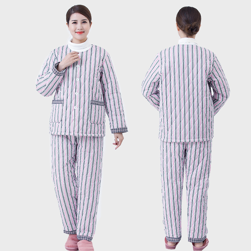 博尔雅病号服纯棉睡衣女男病员套装医院患者短袖病人卧床服装