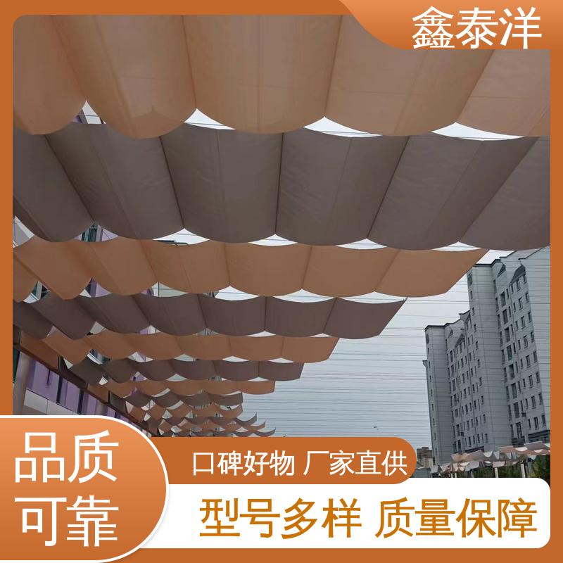 鑫泰洋电动天棚帘 幼儿园遮阳帘 折叠伸缩遥控操作