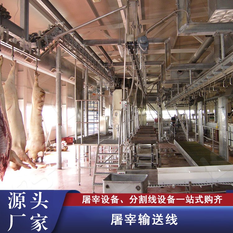 屠宰流水线 生猪屠宰输送线 家禽宰杀设备机械 大型屠宰设备生产厂家