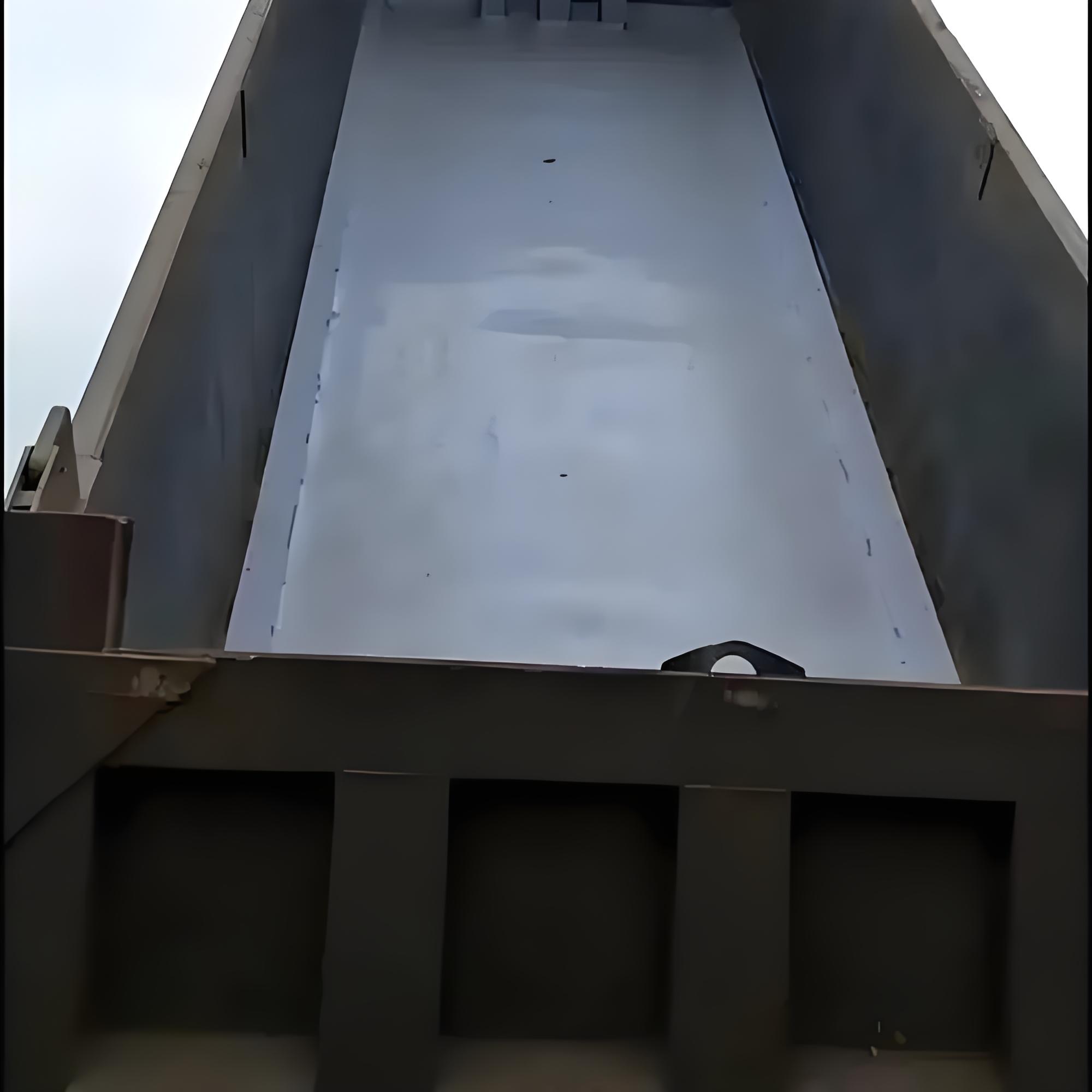 自卸车厢滑板耐磨渣土车卸料车厢底板不粘土泥头翻斗车pe车厢衬板