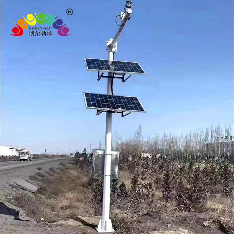 博尔勃特无电地区风光互补光伏发电系统 河道太阳能监控供电系统