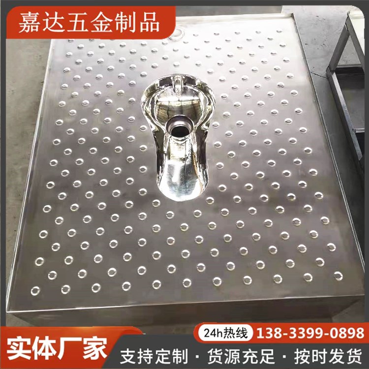 嘉达五金供应 不锈钢蹲便器 移动厕所厕具 洁具 蹲坑 冲洗更干净