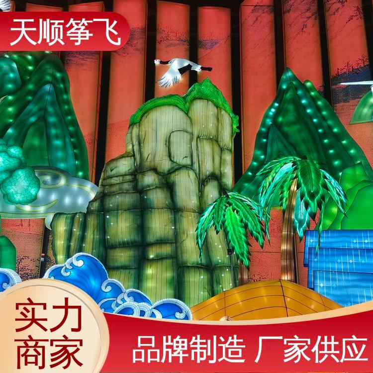 天顺筝飞 制作花灯彩灯 支持定制 免费出设计方案