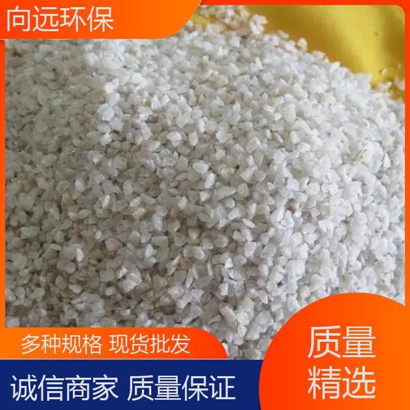硬度高强 石英砂颗粒 支持定制 向远环保 草坪填充用