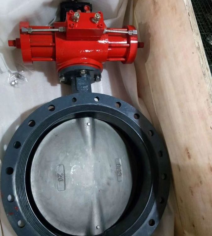 跃正船用法兰式液压浸没式铜板不锈钢板蝶阀GB/T3037带船级社证书