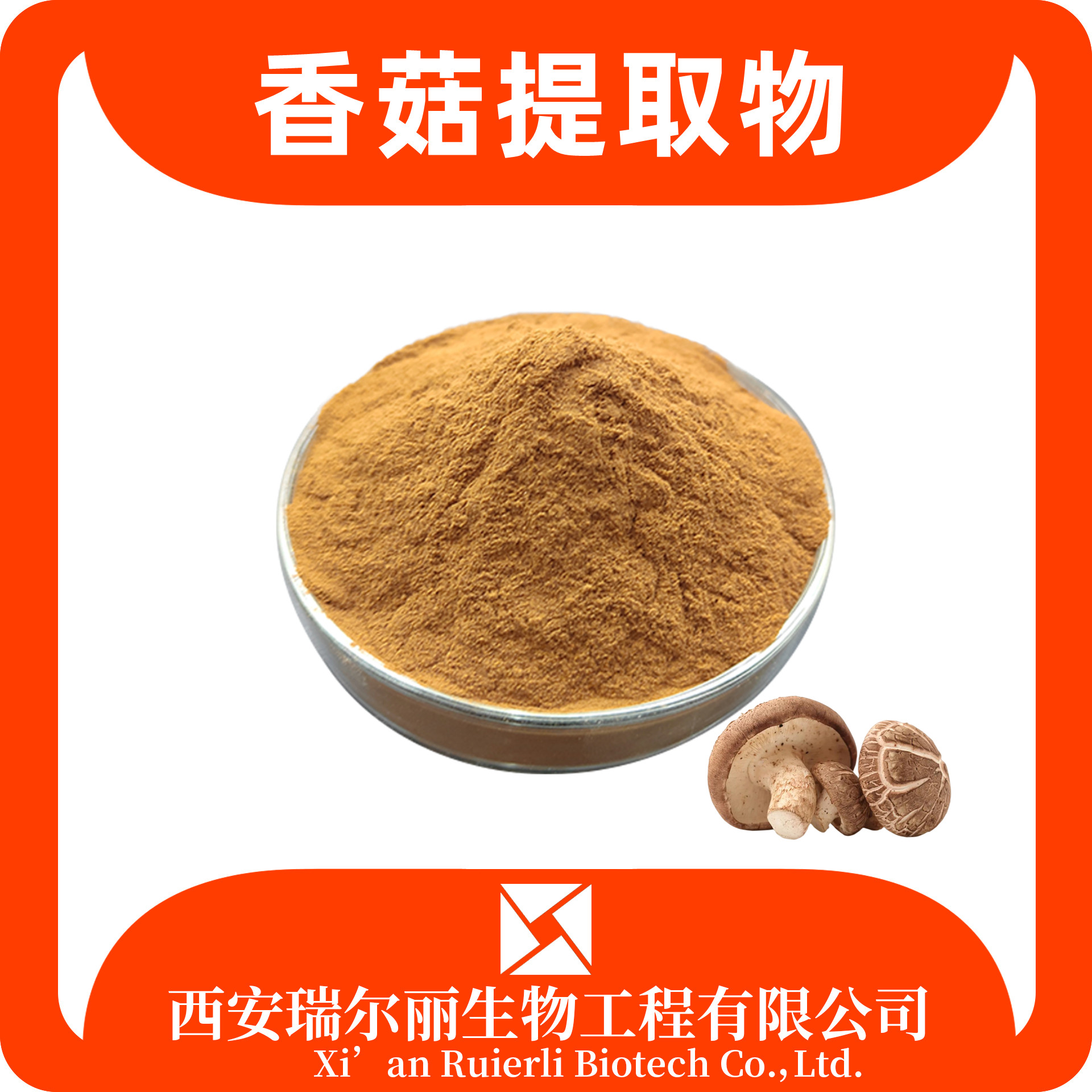 香菇提取物10：1 速溶花菇浸膏 高比例浓缩粉 瑞尔丽生物 源头工厂