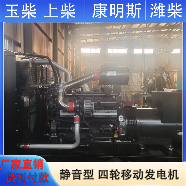 伟隆 550KW柴油发电机 工业级电站备用机组 防雨罩型 全国发货