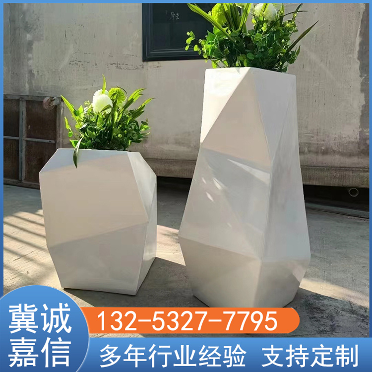 玻璃钢户外花箱 阳台花池 露台种植箱室外楼顶花盆 支持定制
