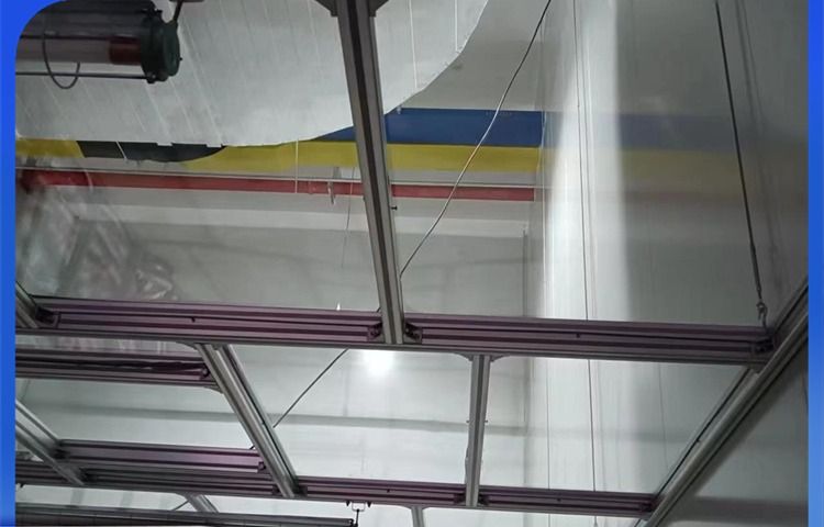 九少吹塑车间洁净棚 净化装修工程可用 安装简便 扩展性强
