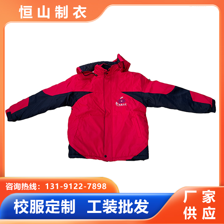 专业校服定做 纯棉舒适 剪裁合体 支持定制 致电咨询